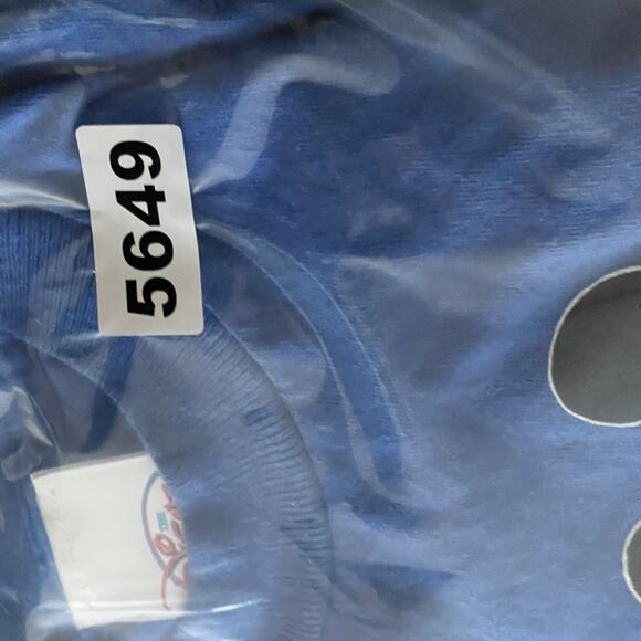 VTG The Disney Store Frankfurt T-Shirt Mens Large Blue Mickey Ireland Made 90s - Picture 11 of 12